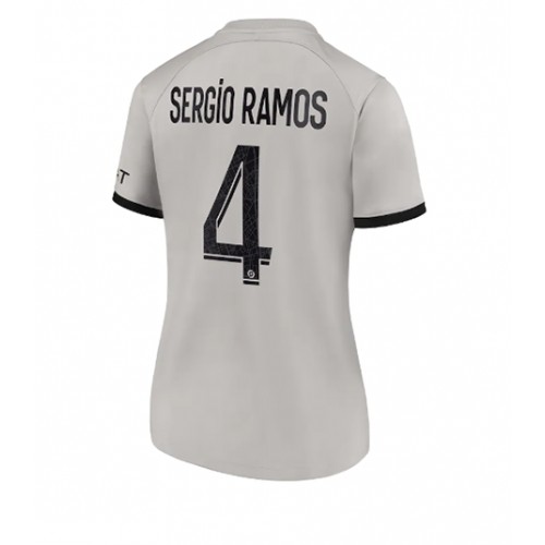 Dres Paris Saint-Germain Sergio Ramos #4 Gostujuci za Žensko 2022-23 Kratak Rukav